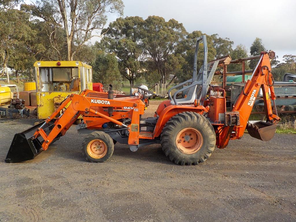 KUBOTA B20 BACKHOE JHMD5230629 JUST HEAVY EQUIPMENT